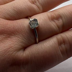 Aquamarine, Rose Quartz, & Pink Tourmaline Stacker Rings (SOLD SEPERATELY)